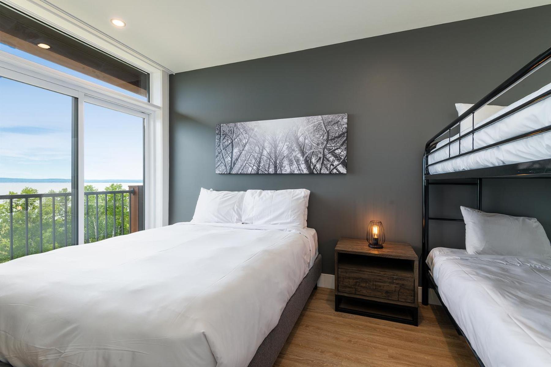 Les Appartements Du Massif De Charlevoix Petite-Riviere-Saint-Francois Phòng bức ảnh